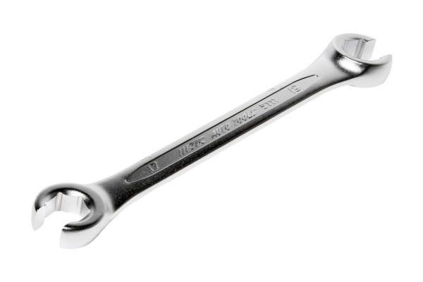 Накидной ключ с прорезью 17х19мм JTC-5111