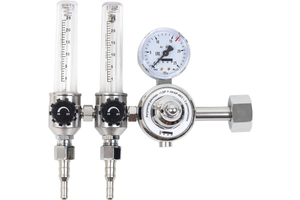 Регулятор расхода У-30/АР-40/2 с 2 ротаметрами КЕДР 8005035