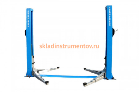 Электрогидравлический двухстоечный симметричный подъемник Trommelberg TST55W