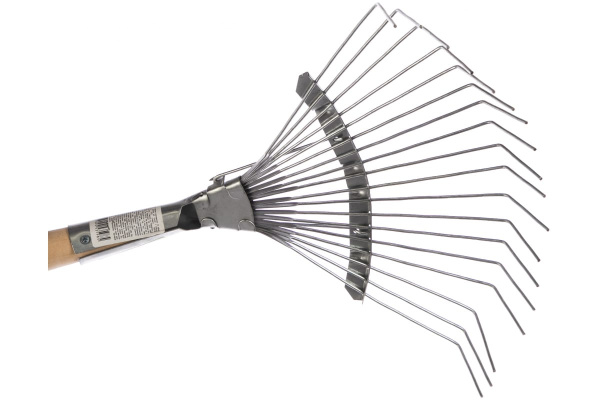 Веерные грабли с черенком, 18 зубьев СИБРТЕХ 61781