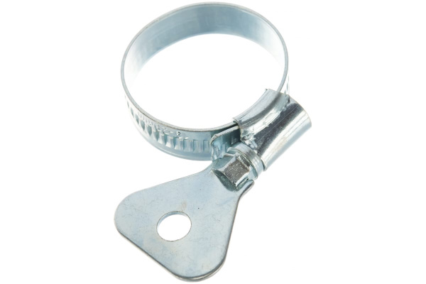 Металлические, червячные хомуты СИБРТЕХ 19-29мм, ширина 12мм, W1, с металлическим ключом, 2шт 476517