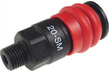 Быстросъемный соединитель JTC 1/4" внешняя резьба JW1071-20SMC