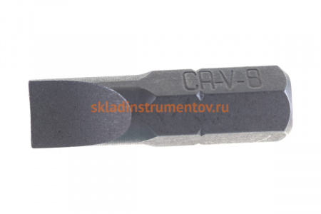Вставка-бита 5/16"DR шлицевая, SL8, 30 мм Ombra 556508 55958
