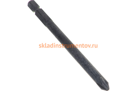 Вставка бита торцевая для шуруповерта 1/4", Phillips, PH2, L = 100 мм KING TONY 711002P