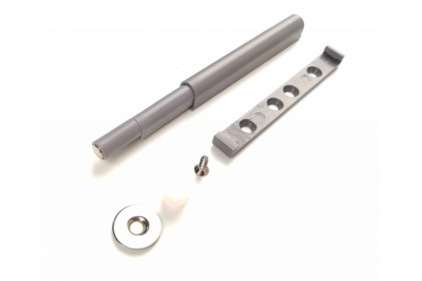 Накладной толкатель JET 101 PUSH OPEN пластик/сталь PTC101T.003GR99