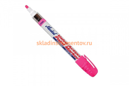 Маркер-краска Markal Valve Action, промышленный, универсальный, 3 мм, флуоресцентный розовый 97053