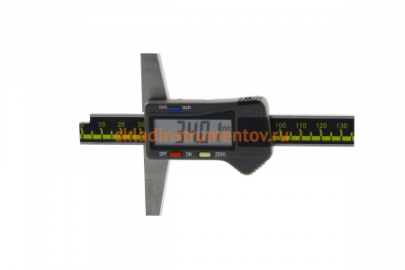 Электронный штангенглубиномер 200 мм 0.01 SHAN 123724