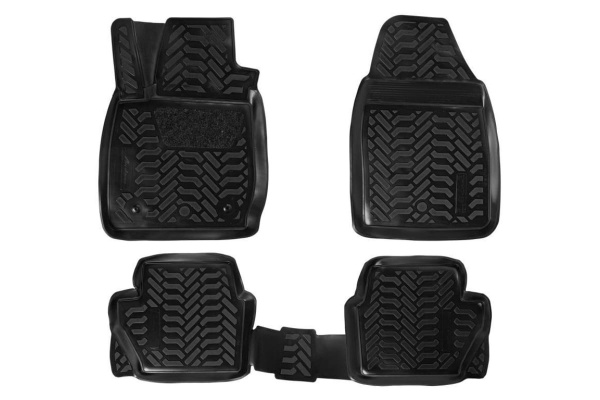 Ковры в салон Airline 3D с подпятником для Ford Fiesta Mk VI 14 4 шт. ACM-PS-27