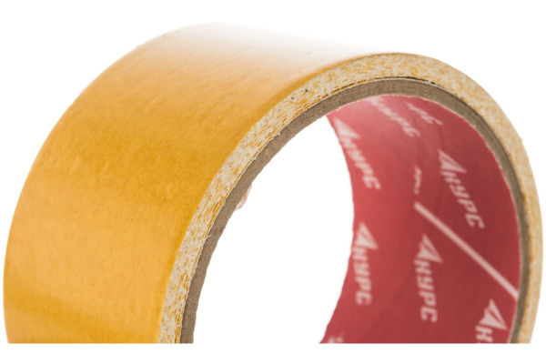 Клейкая двусторонняя лента на тканевой основе КУРС 48мм х 5м 11826