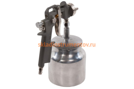 Пневматический краскопульт с нижним бачком QUATTRO ELEMENTI 770-827