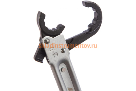 Раскрывающийся двенадцатигранный ключ с трещоткой 19мм, 200мм JTC-332519