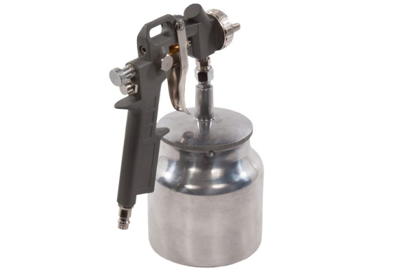 Пневматический краскопульт с нижним бачком QUATTRO ELEMENTI 770-827