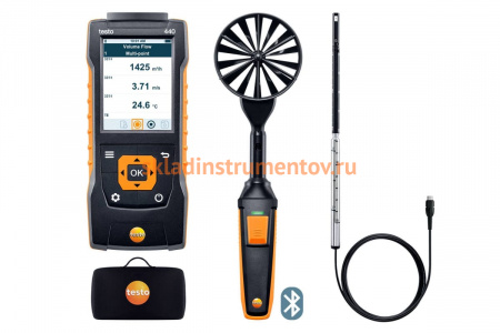 Комплект для вентиляции Testo 440 с Bluetooth 0563 4406