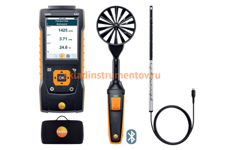 Комплект для вентиляции Testo 440 с Bluetooth 0563 4406