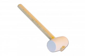 Резиновая киянка SANTOOL МАСТЕР белая 225 гр 030830-225