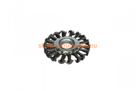 Щетка плоская (100 мм) для болгарки SANTOOL 060406-022-100