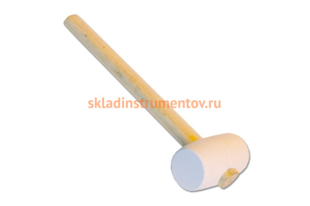 Резиновая киянка SANTOOL МАСТЕР белая 225 гр 030830-225