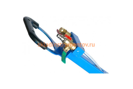 Пневматический 2-секционный домкрат с ручкой AE&T 2т T08102A