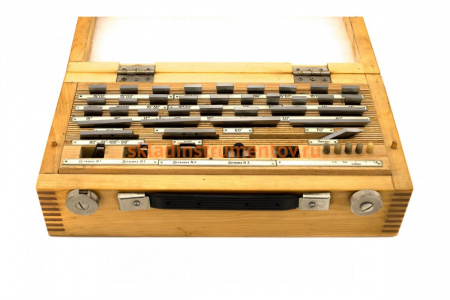 Набор призматических мер плоского угла ЧИЗ N2-1 33шт 24401