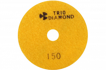Круг алмазный гибкий шлифовальный Черепашка 100 № 150 Trio-Diamond 340150