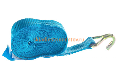 Стяжной ремень для крепления груза 0,4/0,8т 4,5м РОМЕК 25.04.1.0 2000000012810