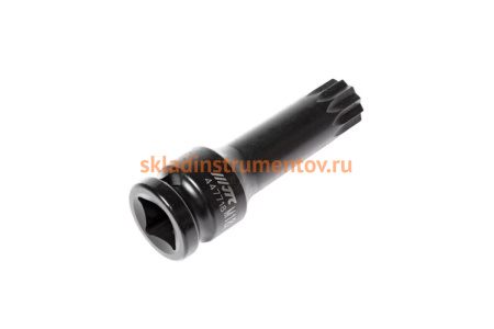 Бита-головка ударная 1/2" SPLINE М18 L=78мм JTC 447718