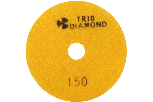 Круг алмазный гибкий шлифовальный Черепашка 100 № 150 Trio-Diamond 340150
