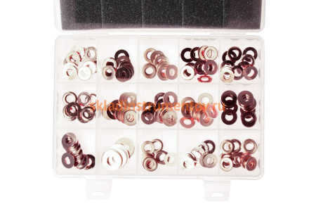 Набор медных шайб под форсунки, 150шт JTC 4061