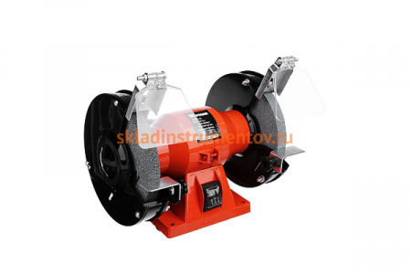 Заточной электрический станок ЕРМАК ЗС-150/150, 150Вт, 150x16x12.7 мм, 2950 об/мин 646-022