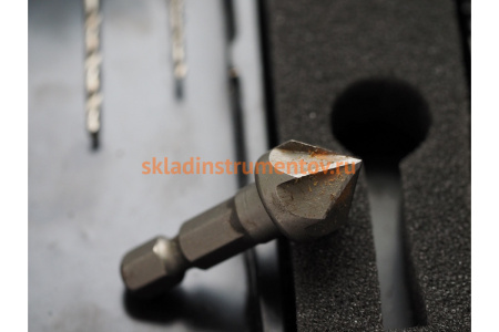 Набор биты+сверла+зенкер в пластиковом футляре NAREX 850200