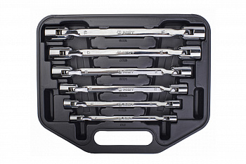 Набор ключей торцевых карданных 8-19мм 6 предметов AIST 0080306B 00-00002420