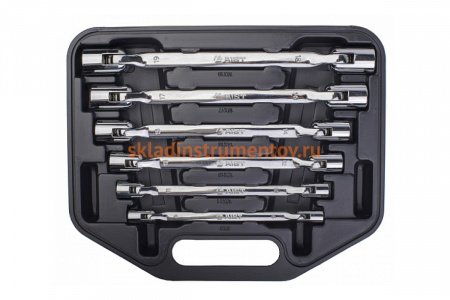 Набор ключей торцевых карданных 8-19мм 6 предметов AIST 0080306B 00-00002420
