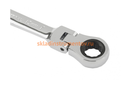 Комбинированный трещоточный ключ 13мм MATRIX PROFESSIONAL 14865