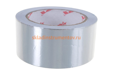 Клейкая алюминиевая лента MATRIX, 50 мм х 25 м 89076