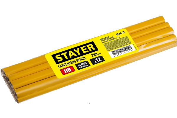 Строительный карандаш Stayer 250 мм 0630-25