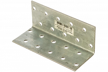 Крепежный угол Зубр МАСТЕР равносторонний, 100х40х40мм, 1шт 310206-100-040