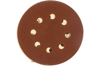 Круг шлифовальный универсальный 5 шт. (125 мм; Р120) "МАСТЕР" Зубр 35562-125-120