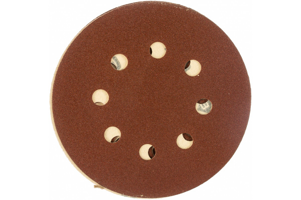 Круг шлифовальный универсальный 5 шт. (125 мм; Р120) "МАСТЕР" Зубр 35562-125-120