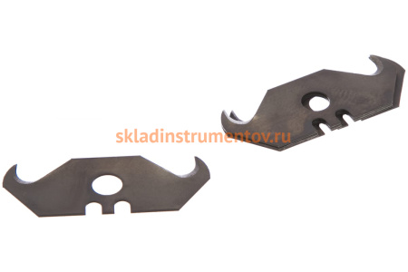 Лезвия сменные для ножей 19 мм, сталь У8, 5 шт. КОБАЛЬТ 911-512