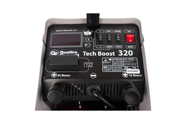 Пуско-зарядное устройство QUATTRO ELEMENTI Tech Boost 320 771-442 Пуско-зарядное устройство QUATTRO ELEMENTI Tech Boost 320 771-442