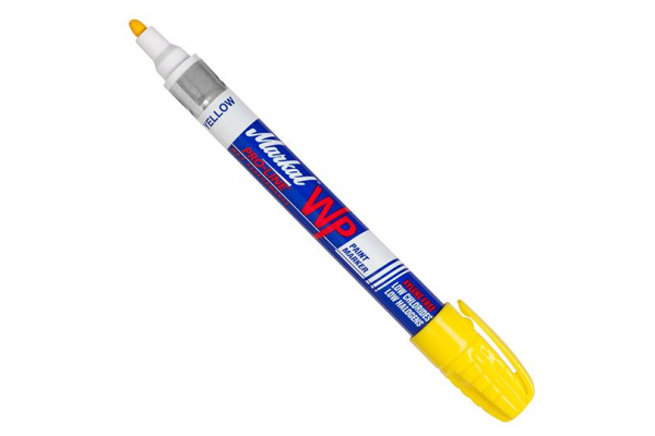 Маркер для мокрых поверхностей Markal Pro-Line WP, 3 мм, жёлтый 96931