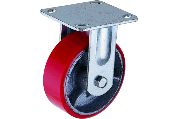 Колесо большегрузное полиуретановое неповоротное 125 мм MFK-TORG FCP54 1041125