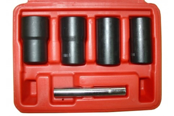 Набор головок 17-22 мм, 5 предметов для поврежденных гаек СТАНКОИМПОРТ KA-2393A
