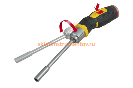Реверсивная отвертка с битами Stanley FATMAX FMHT0-62691