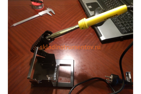 Подставка для паяльников "MASTER", штампованная, с держателем Stayer 55321 Подставка для паяльников "MASTER", штампованная, с держателем Stayer 55321