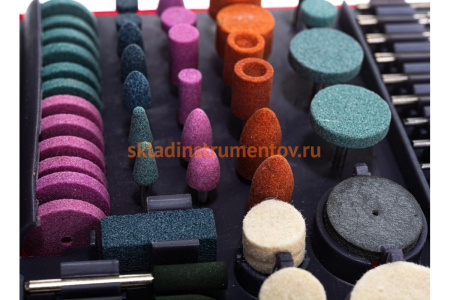 Набор мини-насадок (238 предметов) для гравировальных машин Зубр 35902-H238