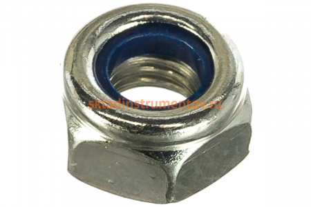 Гайка с нейлоновым кольцом ЗУБР DIN 985, M10, 5 кг, (примерно 495 шт.) кл. пр. 6, оцинкованная, 303580-10