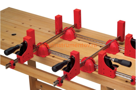 Набор корпусных струбцин и принадлежностей (12 предметов, 1000мм и 610мм) JET 70411EU