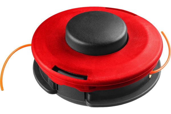 Катушка полуавтоматическая с леской "круг" (М10х1.25, левая; 2.5мм) для триммеров ЗКРБ, ЗКРЭ-1200 Зубр 70112-2.5