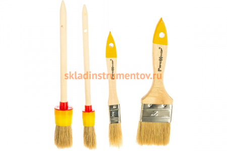 Набор кистей, 4 шт. РемоКолор 01-4-004